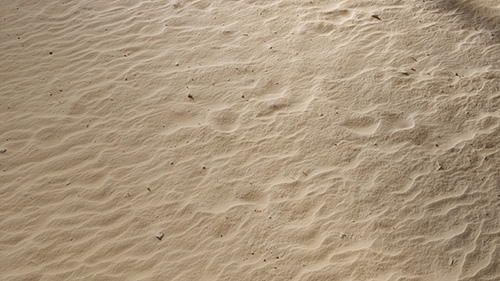 Мытый песок.